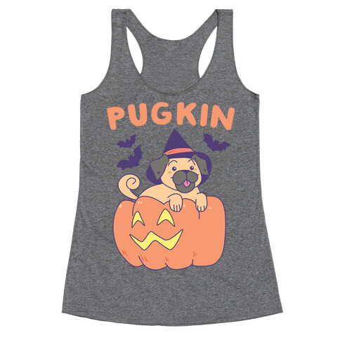 Pugkin Racerback Tank Top