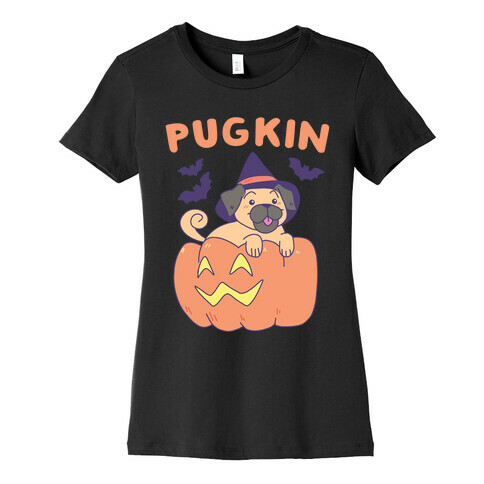 Pugkin Womens T-Shirt