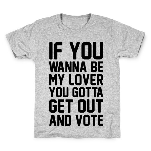 Wannabe Vote Parody Kids T-Shirt
