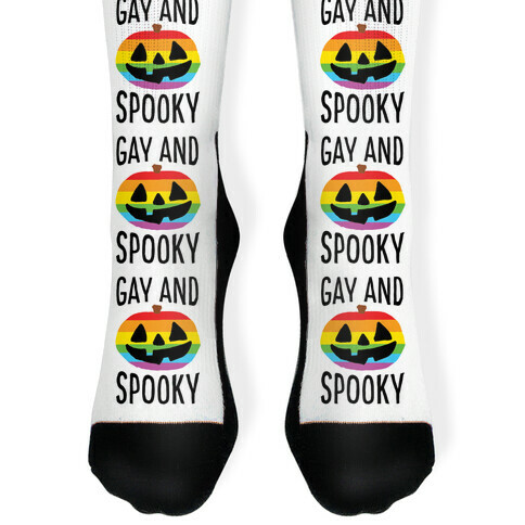 Gay And Spooky Sock