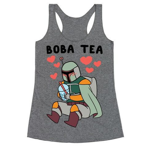 Boba Fett Tea Racerback Tank Top