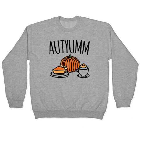 Autyumm Autumn Foods Parody Pullover