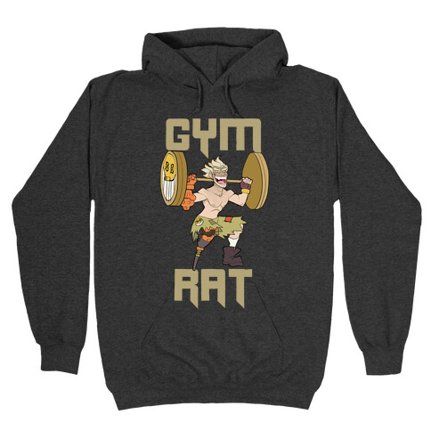 Personalized Gym Rat Definition Funny Noun Pullover Hoodie - All