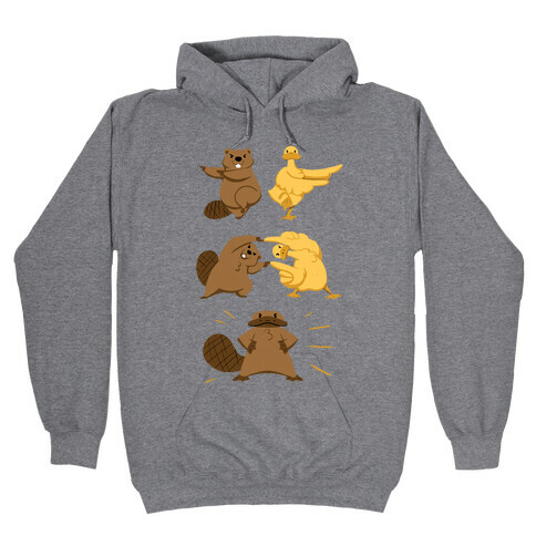 Platypus fusion dance Hooded Sweatshirt