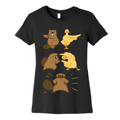 Platypus fusion dance Womens T-Shirt