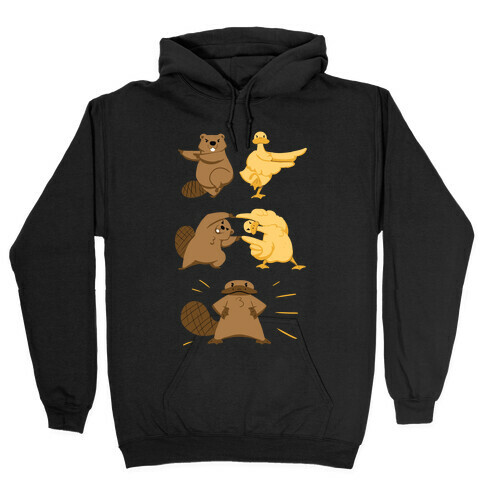 Platypus fusion dance Hooded Sweatshirt