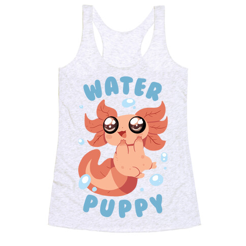 Water Puppy Axolotl Racerback Tank Top