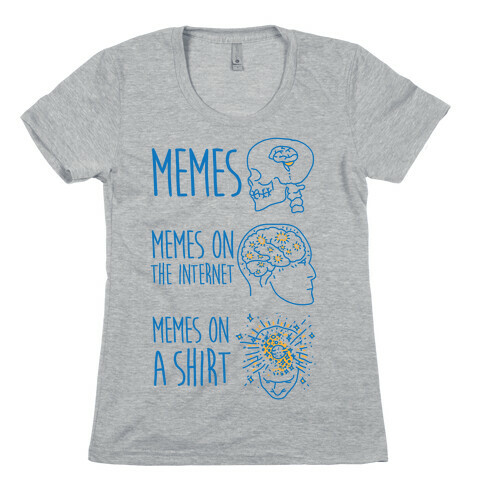 Mind Expansion Memes on a Shirt Womens T-Shirt
