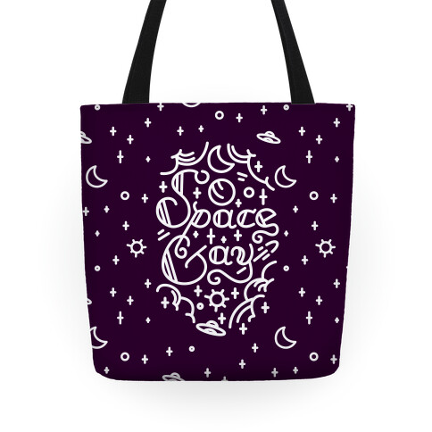 Space Gay  Tote