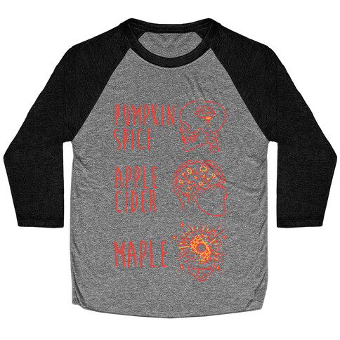 Pumpkin Spice Mind Expansion Baseball Tee