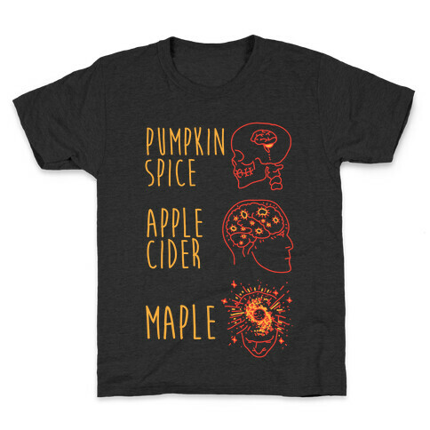 Pumpkin Spice Mind Expansion Kids T-Shirt