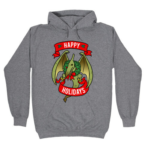 Christmas Pterodactyl (Community) Hooded Sweatshirt