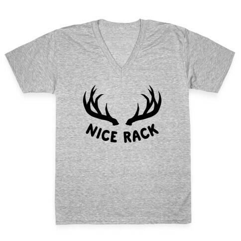 Nice Rack V-Neck Tee Shirt