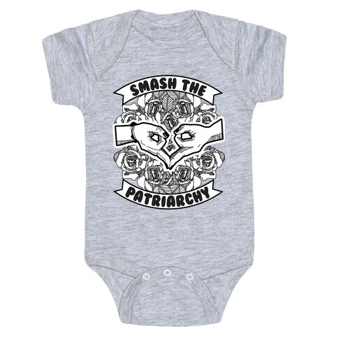 Smash the Patriarchy Baby One-Piece