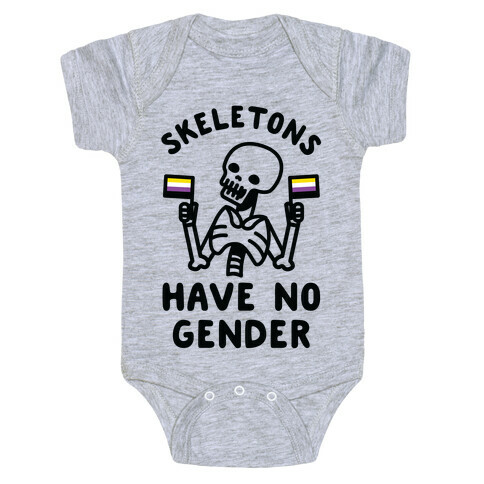 Skeletons Have No Gender Baby One-Piece