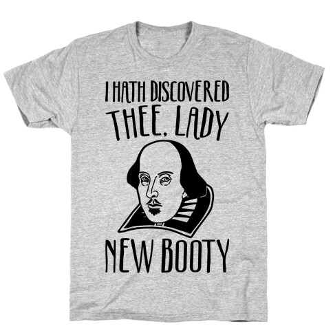 Shakespeare Miss New Booty Parody T-Shirt