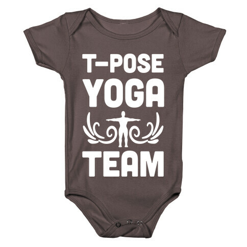 Yoga T-Pose Team Baby One-Piece