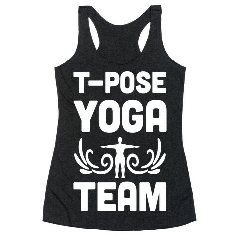 Yoga T-Pose Team Racerback Tank Top