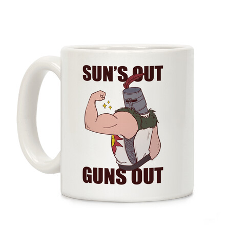 Sun's Out, Guns Out - Solaire  Coffee Mug