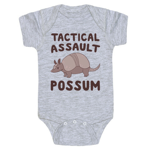 Tactical Assault Possum - Armadillo Baby One-Piece