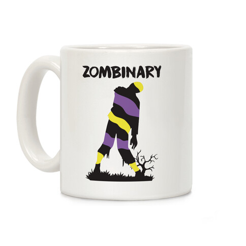 Zombinary Nonbinary Zombie Coffee Mug