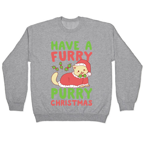 Have a Furry, Purry Christmas  Pullover