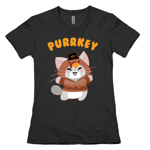 Purrkey Womens T-Shirt