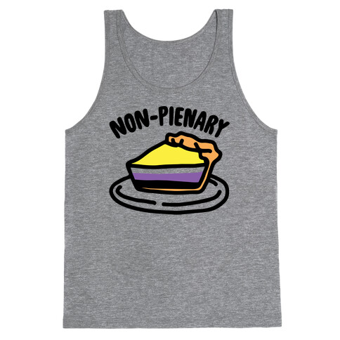 Non-Pienary Pie Non binary Parody Tank Top