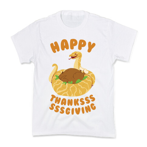 Happy Thankssssssgiving! Kids T-Shirt