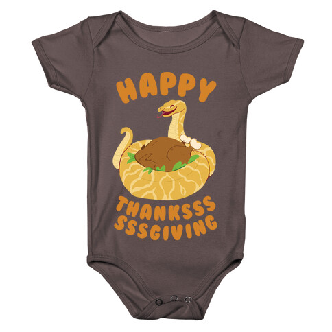 Thanksgiving Snake Baby One-Piece