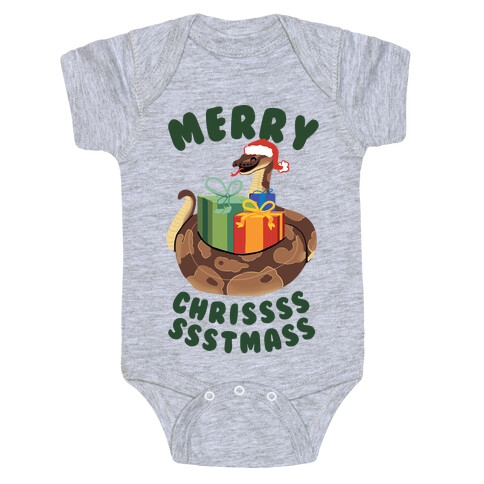 Merry Chrissssssstmass! Baby One-Piece