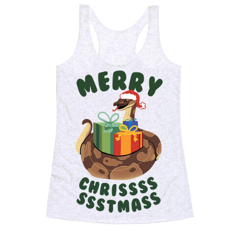 Merry Chrissssssstmass! Racerback Tank Top