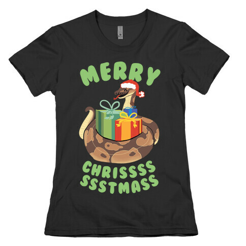 Merry Chrissssssstmass! Womens T-Shirt