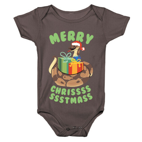 Merry Chrissssssstmass! Baby One-Piece