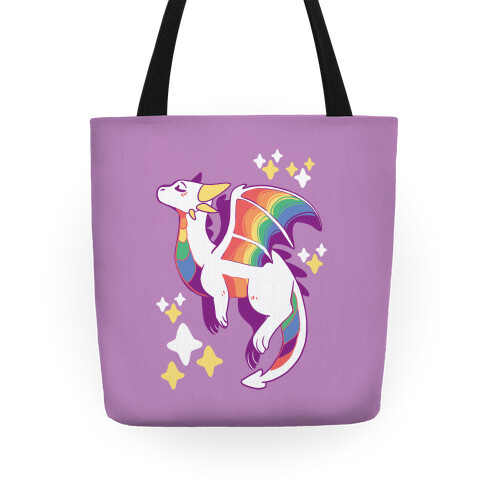 Gay Pride Dragon Tote