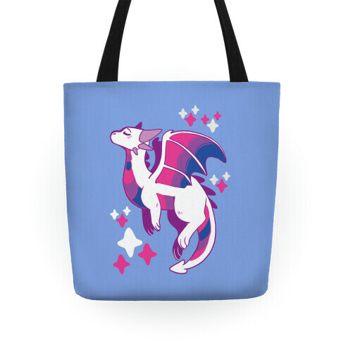 Bi Pride Dragon Tote