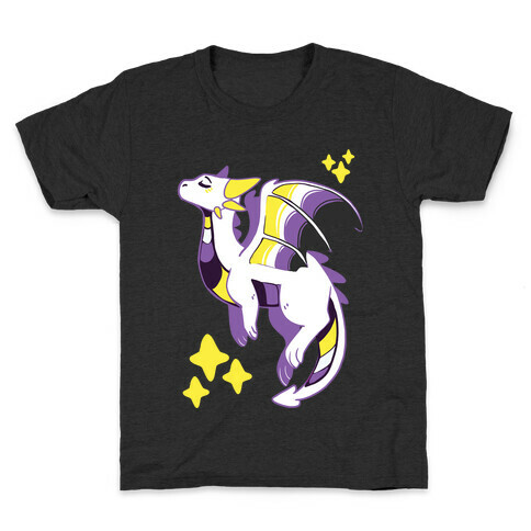Non-Binary Pride Dragon Kids T-Shirt