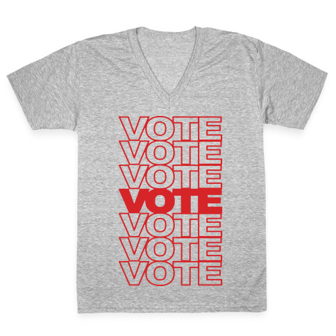 Vote Vote Vote V-Neck Tee Shirt