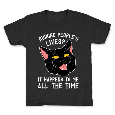 Salem Ruins People's Lives Kids T-Shirt