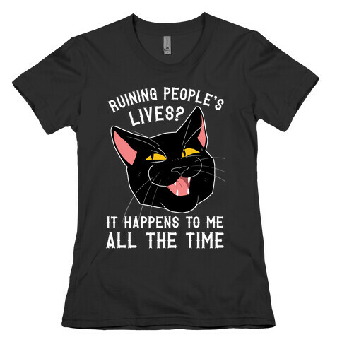Salem Ruins People's Lives Womens T-Shirt