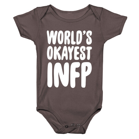 World's Okayest INFP Baby One-Piece