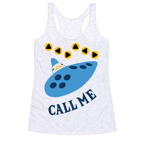 Call Me Zelda Ocarina Racerback Tank Top