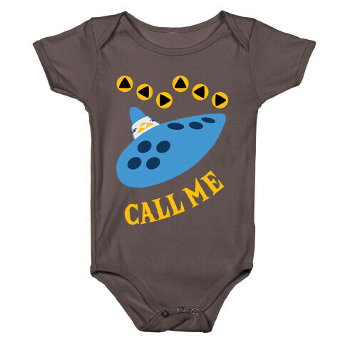 Call Me Zelda Ocarina Baby One-Piece