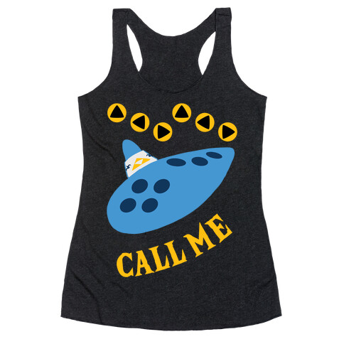 Call Me Zelda Ocarina Racerback Tank Top