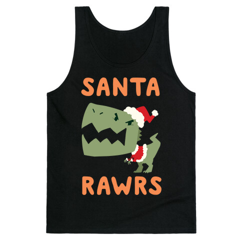 Santa RAWRS! Tank Top