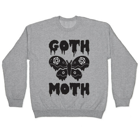 Goth Moth Pullover