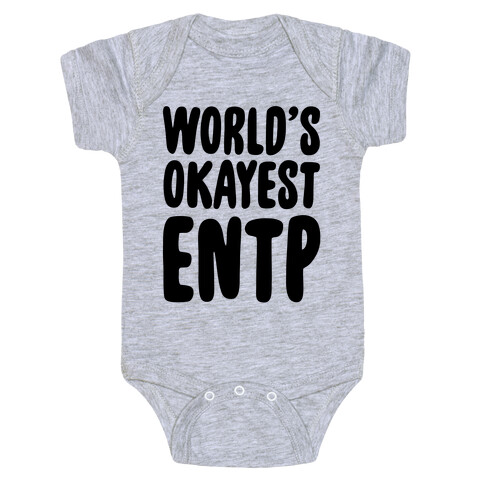 World's Okayest ENTP Baby One-Piece