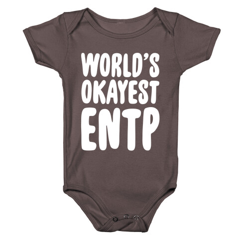 World's Okayest ENTP Baby One-Piece