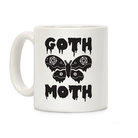 Goth Moth Coffee Mug