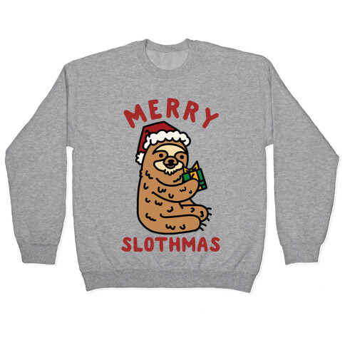 Merry Slothmas Pullover